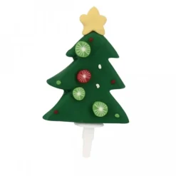 Sapin de Noël décoré sur pique-Cerf Dellier Best