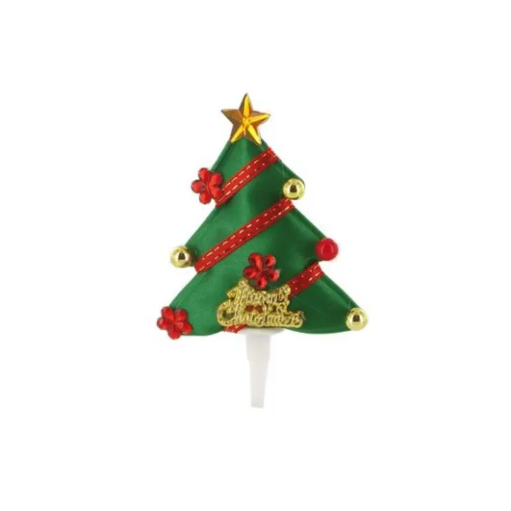 Sapin de Noël décoré sur pique-Cerf Dellier Online