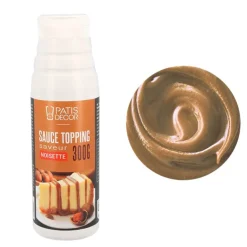 Sauce topping saveur noisette 300g-Cerf Dellier Online