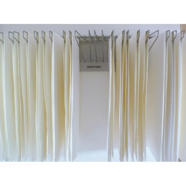 Séchoir inox mural pour toiles à couches 24 barres 1,5 m-Cerf Dellier New
