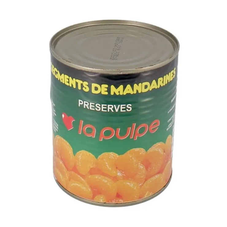 Segments de mandarines préservés La Pulpe-Cerf Dellier Clearance