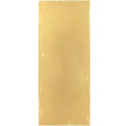 Semelles à bûche or 35 x 10 cm Patisdecor (x5)-Cerf Dellier