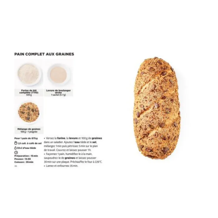 SIMPLISSIME Les recettes pour faire son pain maison les + faciles du monde-Cerf Dellier Online