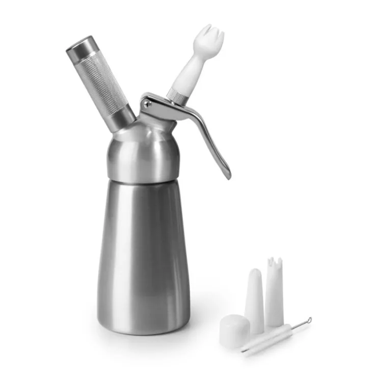 Siphon à crème argent-Cerf Dellier Discount