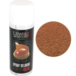 Spray effet velours Marron 400 ml-Cerf Dellier Sale