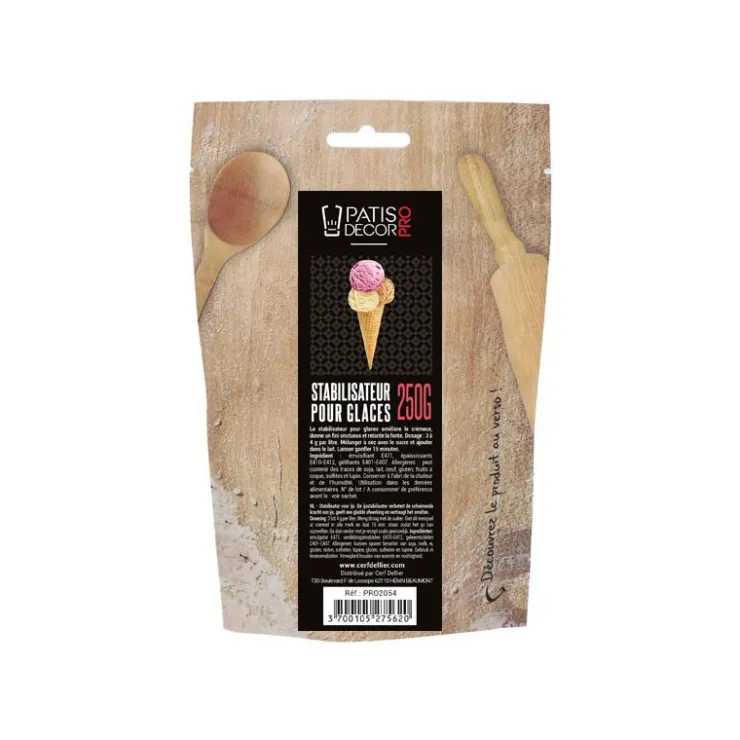 Stabilisateur pour glace 250 g-Cerf Dellier