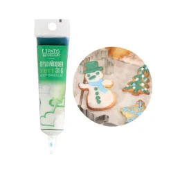 Stylo pâtissier vert goût chocolat Patisdécor-Cerf Dellier New