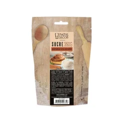 Sucre aromatisé à la cannelle 350 g-Cerf Dellier