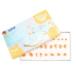 Tampons embosseurs chiffres Fun Fonts PME (x31)-Cerf Dellier