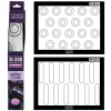 Tapis de cuisson silicone spécial macarons & éclairs 40 x 30 cm-Cerf Dellier Best