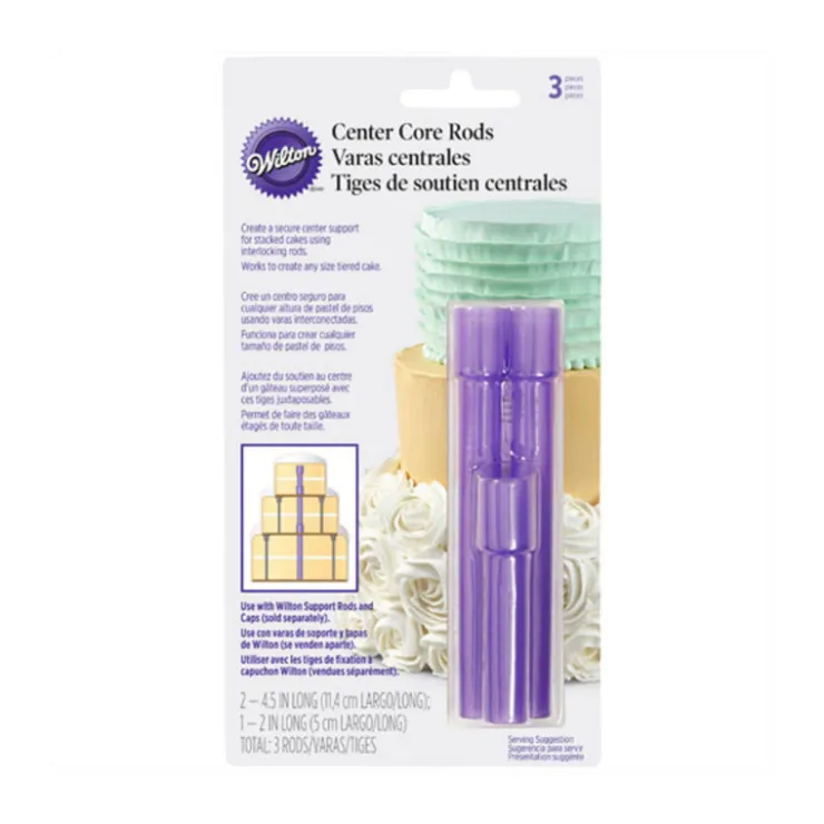 Tiges de soutien centrales Wilton (x3)-Cerf Dellier Best