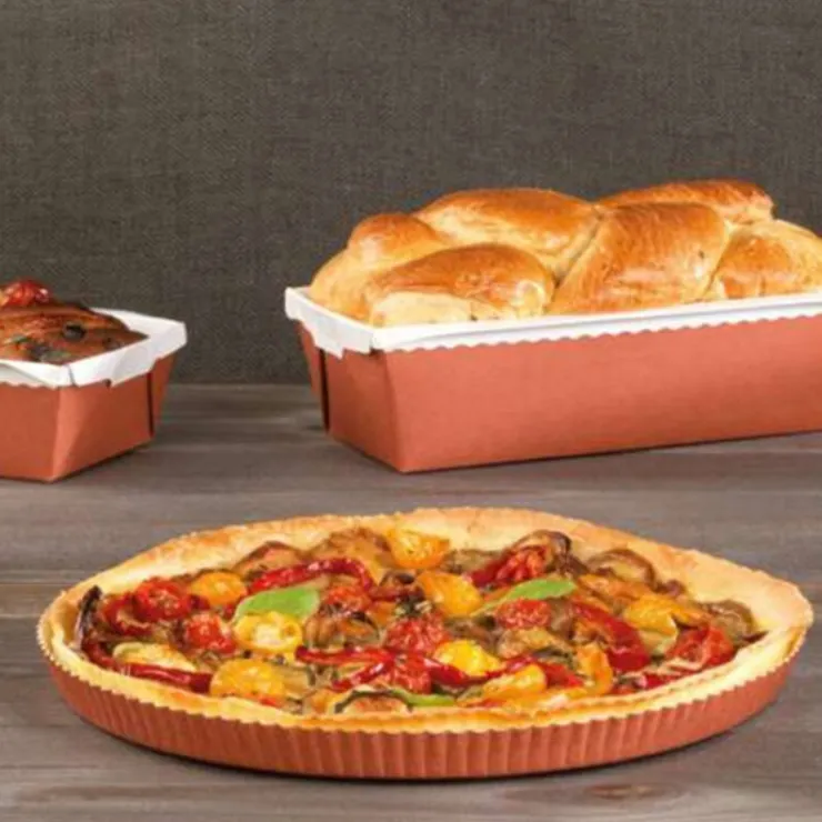 Tourtière en carton 23 cm (x30)-Cerf Dellier New