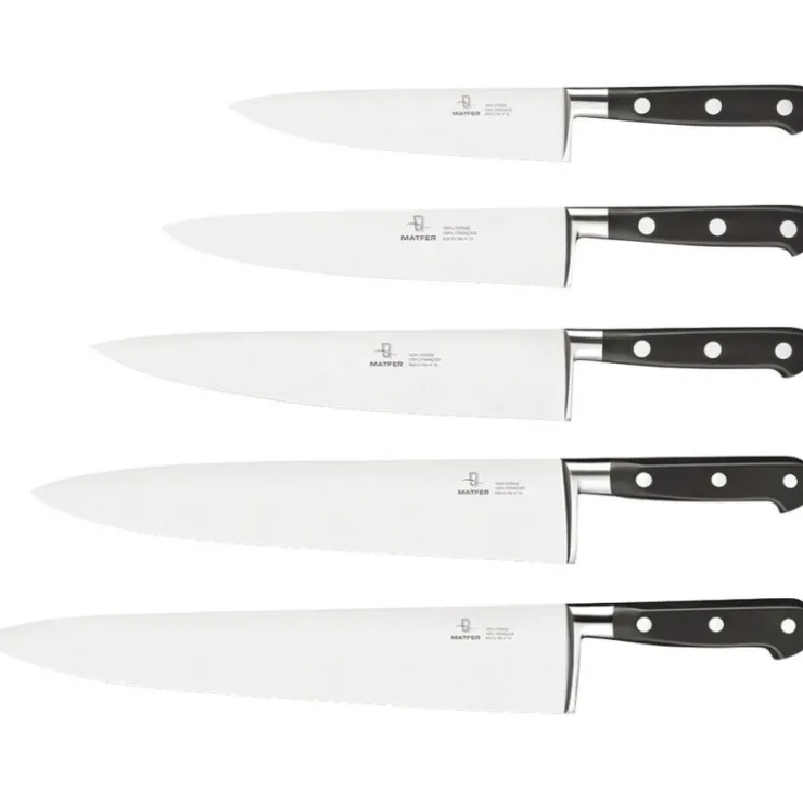 Tradition couteau de cuisine forgé monobloc inox 30 cm-Cerf Dellier Clearance