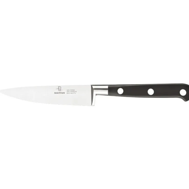 Tradition couteau d'office forgé monobloc inox 10 cm-Cerf Dellier Clearance