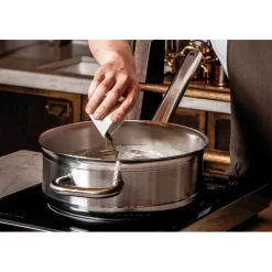 Tradition inox sauteuse 28 cm avec anse face à la queue-Cerf Dellier Best