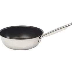 Tradition inox sauteuse évasée anti-adhérente 28 cm-Cerf Dellier Best