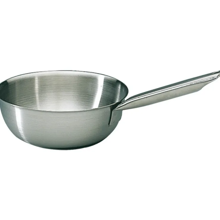 Tradition inox sauteuse évasée 28 cm-Cerf Dellier Discount