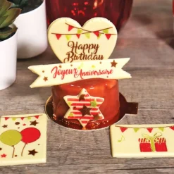 Transfert chocolat Anniversaire-Cerf Dellier Best