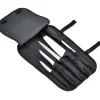 Trousse à couteaux 7 pièces en nylon noir-Cerf Dellier Discount