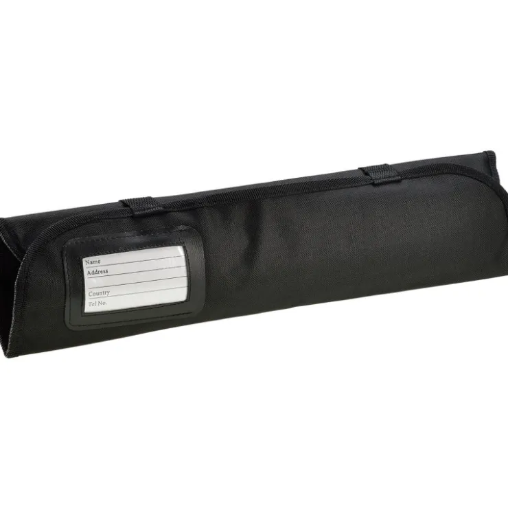 Trousse à couteaux 7 pièces en nylon noir-Cerf Dellier Discount