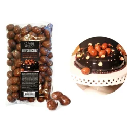 Œufs en chocolat fourrés marbrés 1 kg - DDM 10/24-Cerf Dellier New
