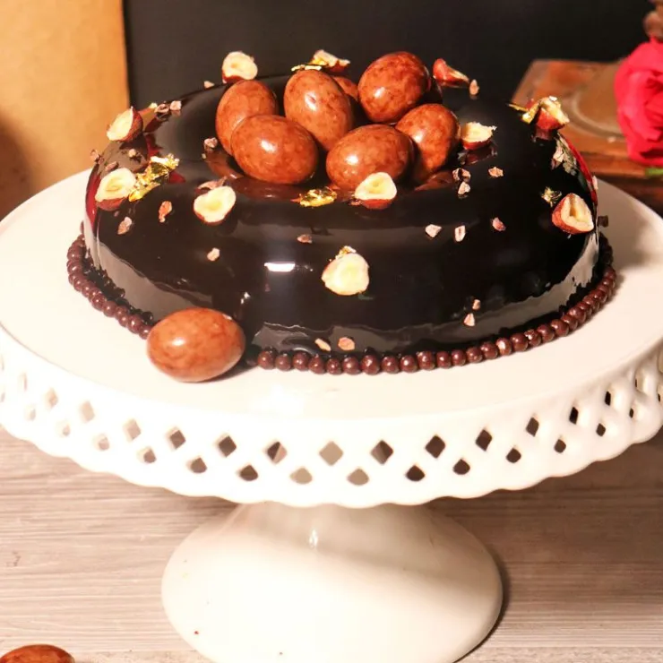 Œufs en chocolat fourrés marbrés 1 kg - DDM 10/24-Cerf Dellier New